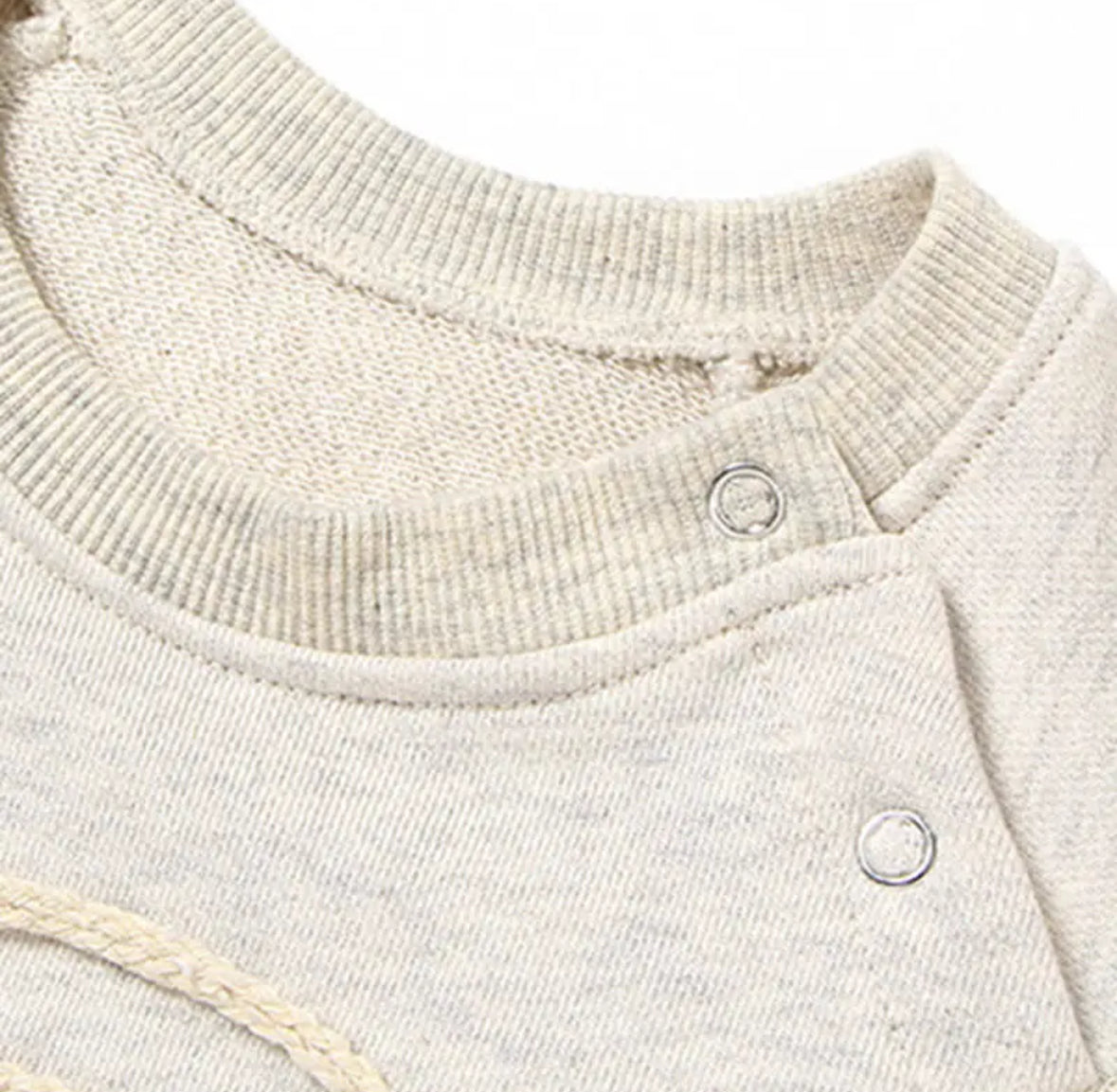 Rainbow Sweater Long-sleeve Onesie
