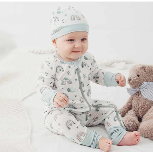 Luxe Bamboo 2-Way Zipper Onesie