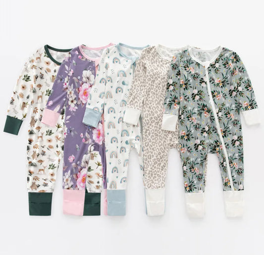 Luxe Bamboo 2-Way Zipper Onesie