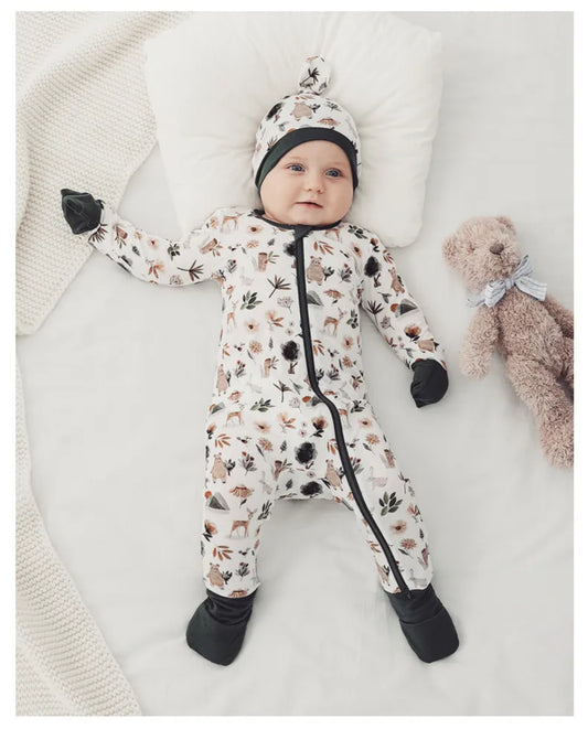 Luxe Bamboo 2-Way Zipper Onesie