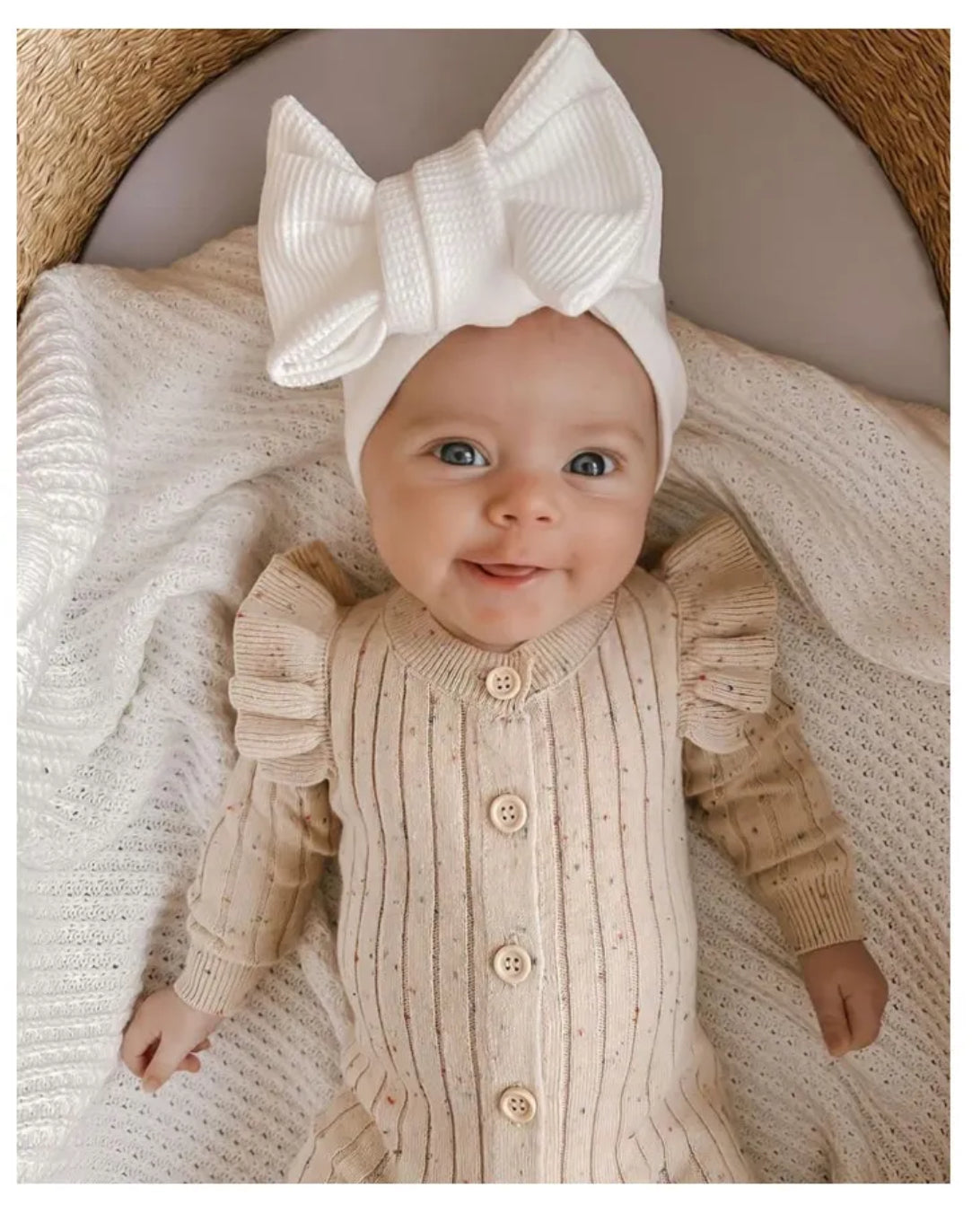 Speckled Knit Romper