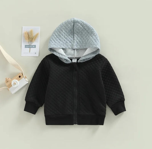 Quilted Hoodie Jacket
