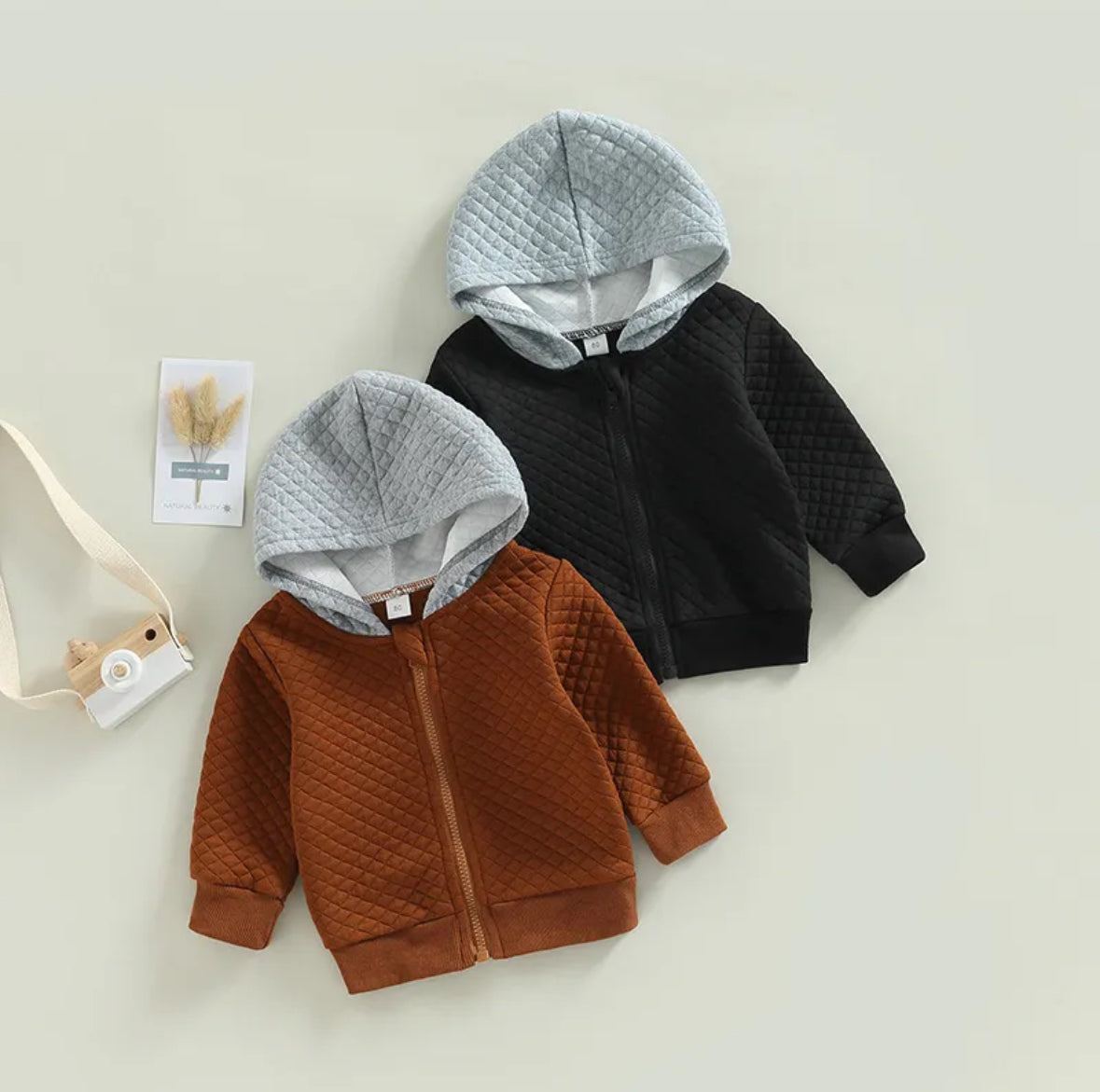 Quilted Hoodie Jacket
