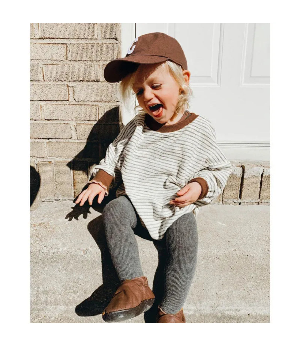 Sawyer Stripe Romper