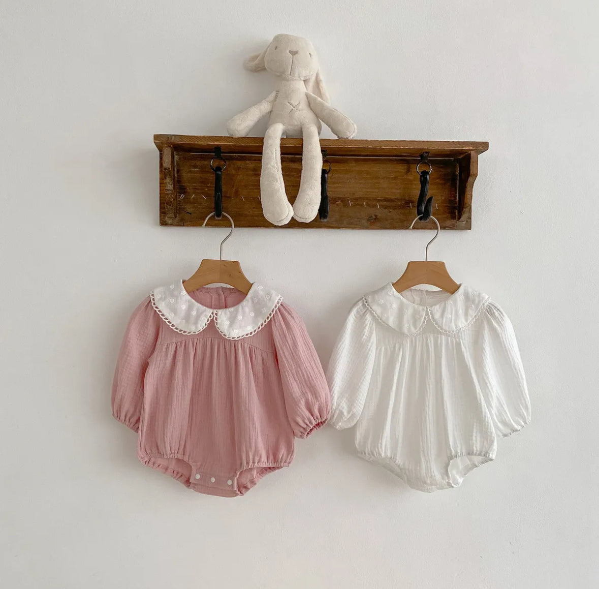 Eloise Embroidered Collar Long Sleeve