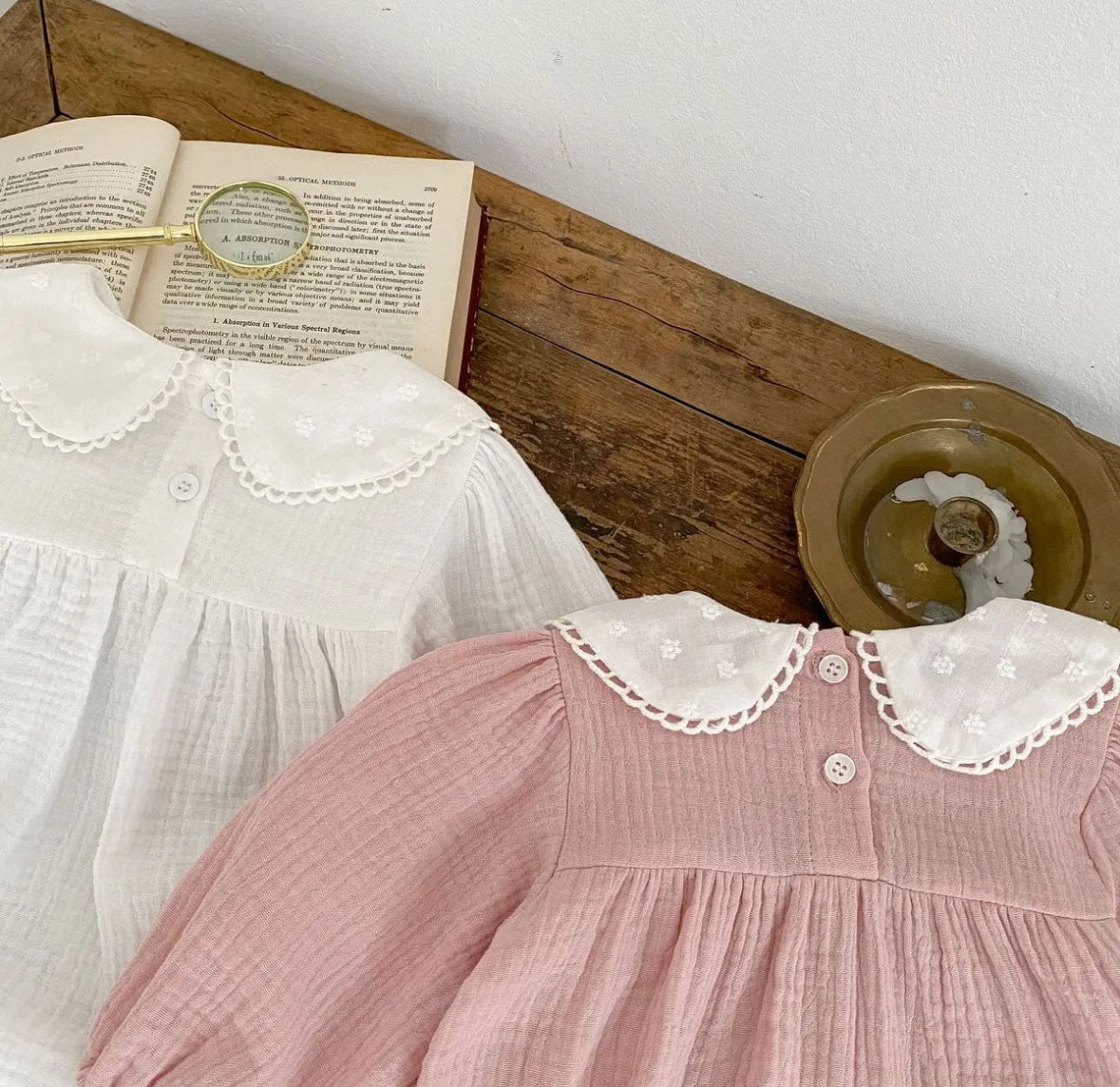 Eloise Embroidered Collar Long Sleeve
