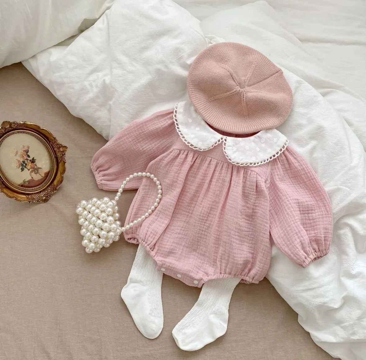 Eloise Embroidered Collar Long Sleeve