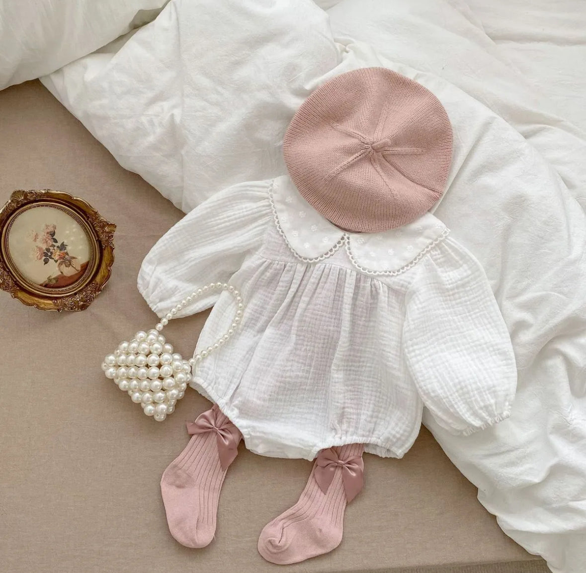 Eloise Embroidered Collar Long Sleeve