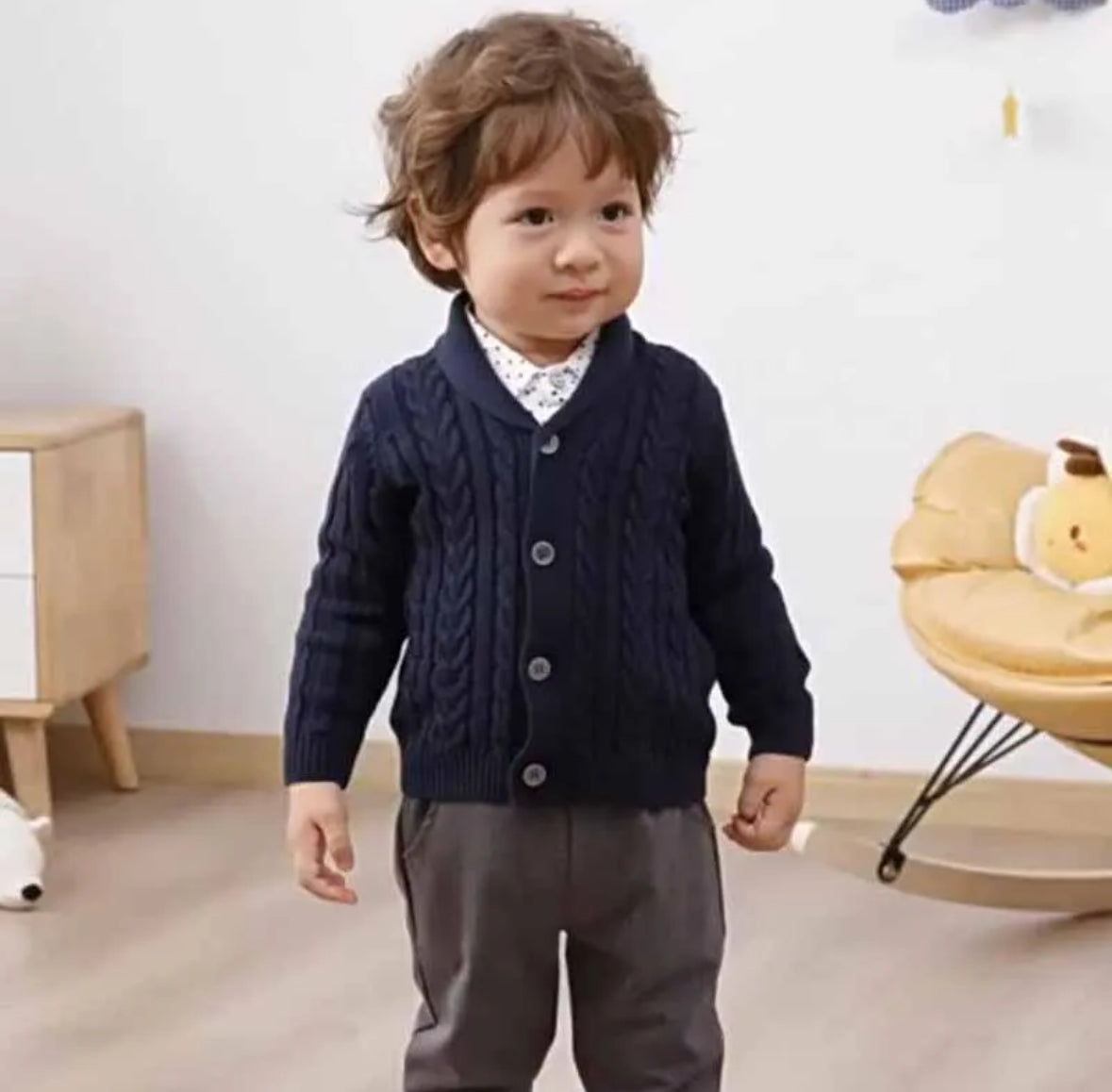 Cable Knit Cardigan
