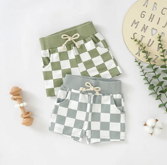 Checkered Shorts