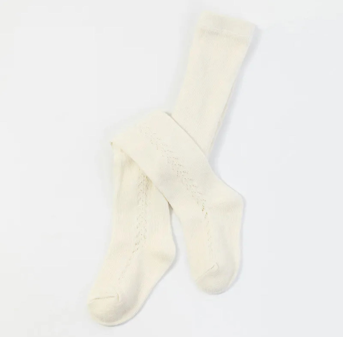 Pointelle Knit Tights