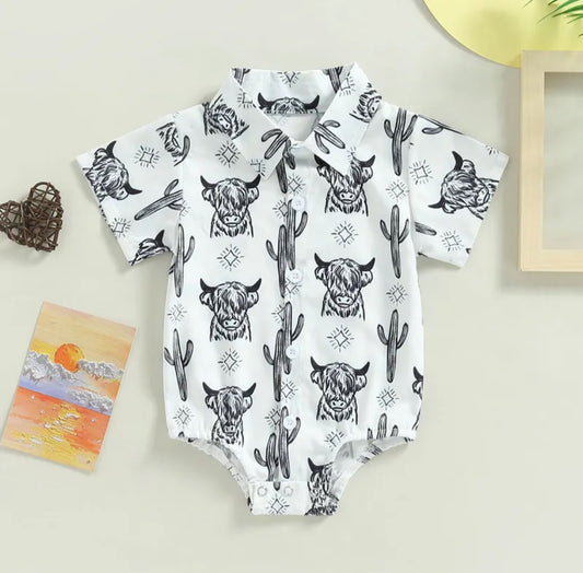 Highland Desert Button Up