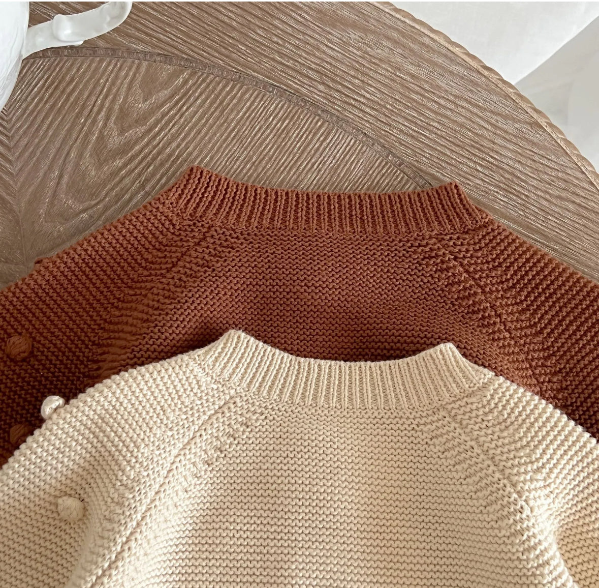 Petite Pompom Knit Cardigan