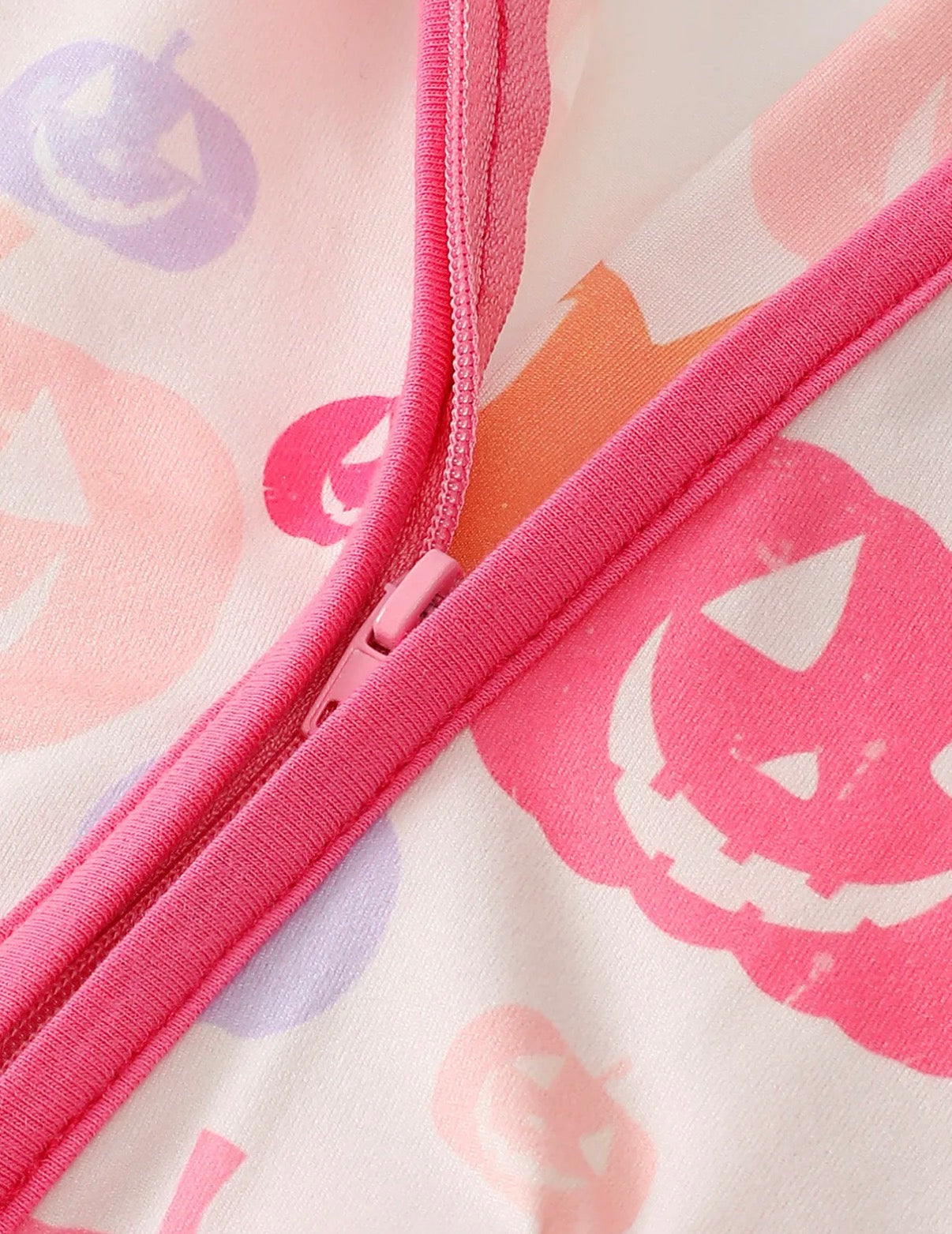 Jack-O’-Lantern Ruffle Onesie