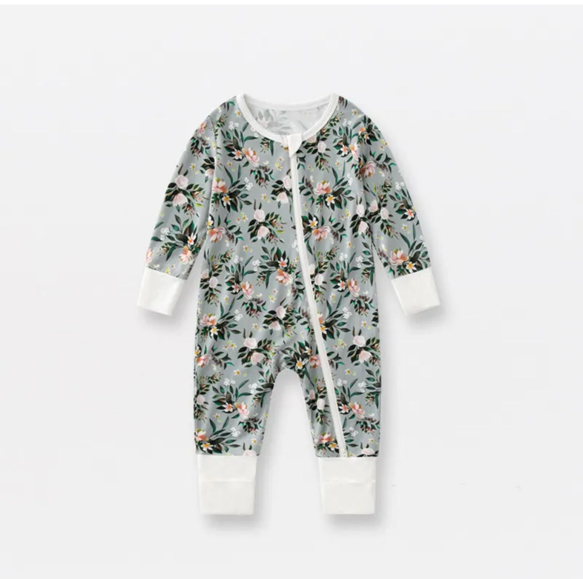 Luxe Bamboo 2-Way Zipper Onesie