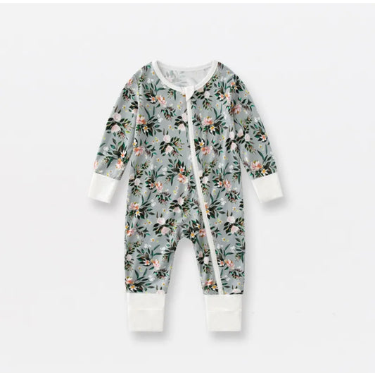 Luxe Bamboo 2-Way Zipper Onesie
