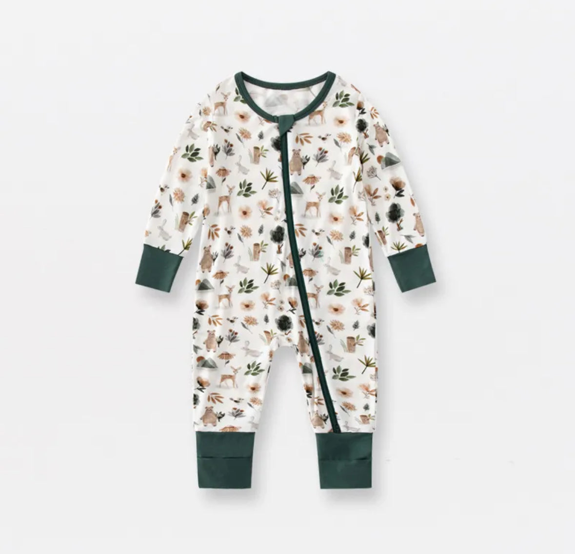 Luxe Bamboo 2-Way Zipper Onesie