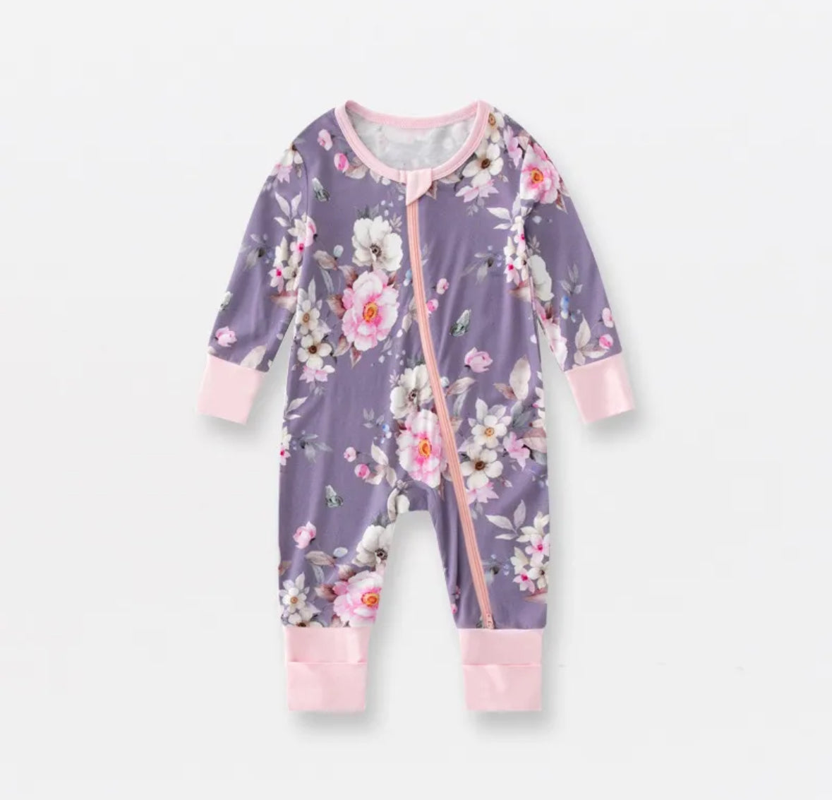 Luxe Bamboo 2-Way Zipper Onesie