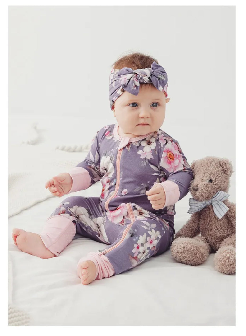 Luxe Bamboo 2-Way Zipper Onesie
