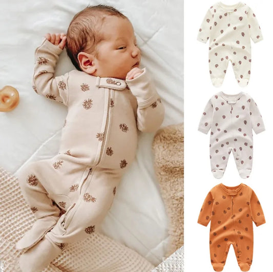 Organic Cotton Zip Up Onesie