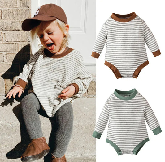 Sawyer Stripe Romper