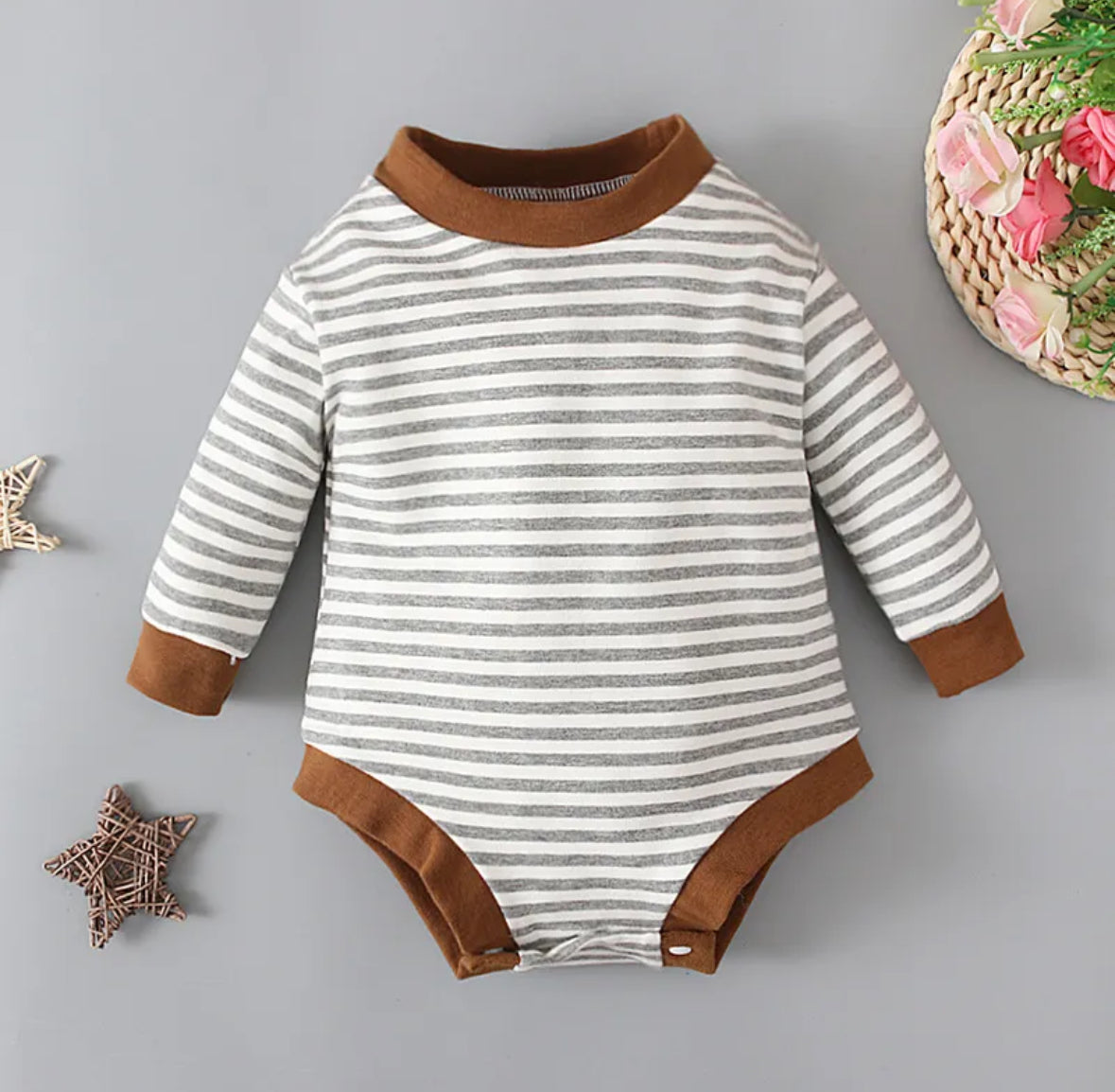 Sawyer Stripe Romper
