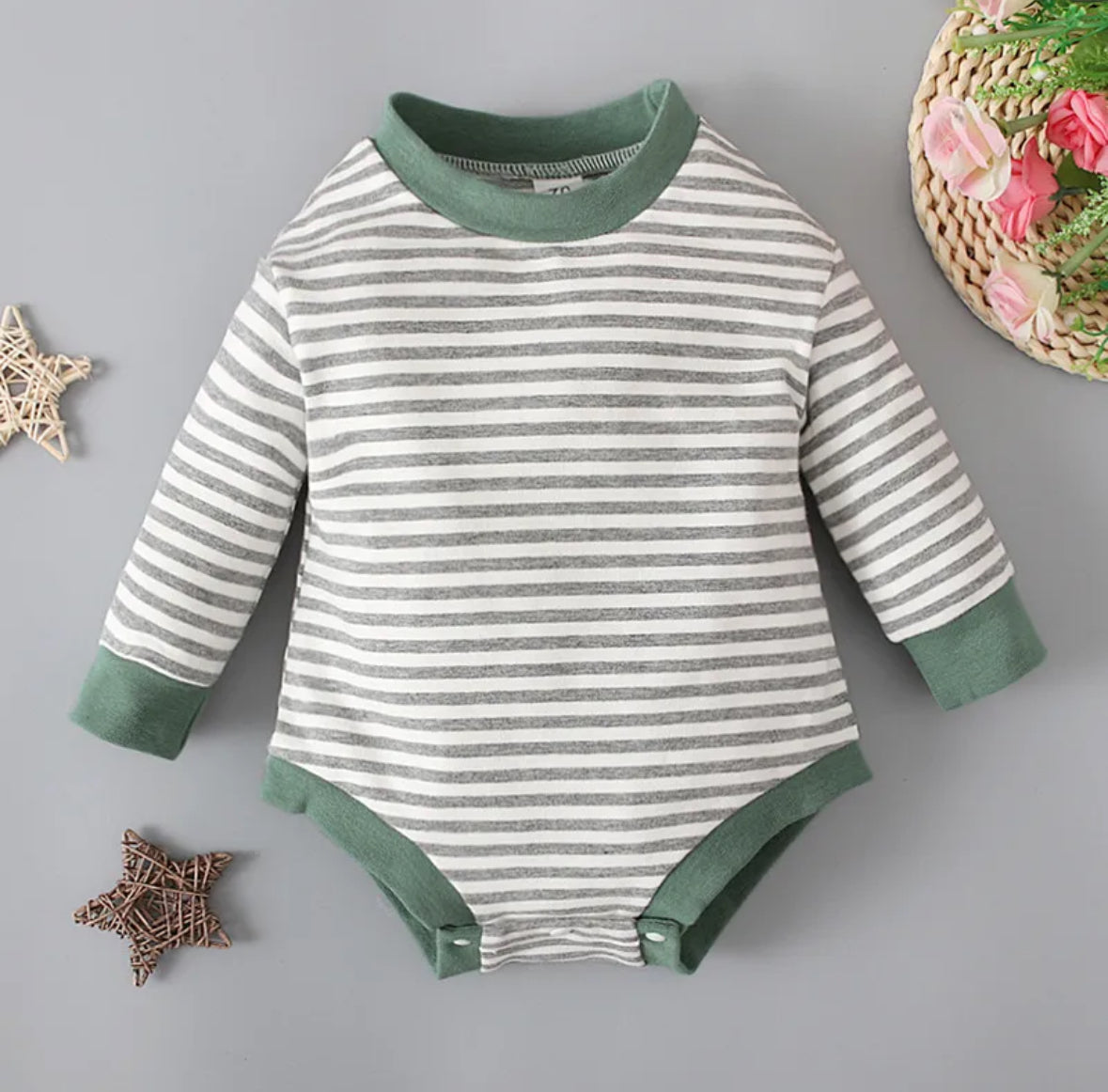 Sawyer Stripe Romper