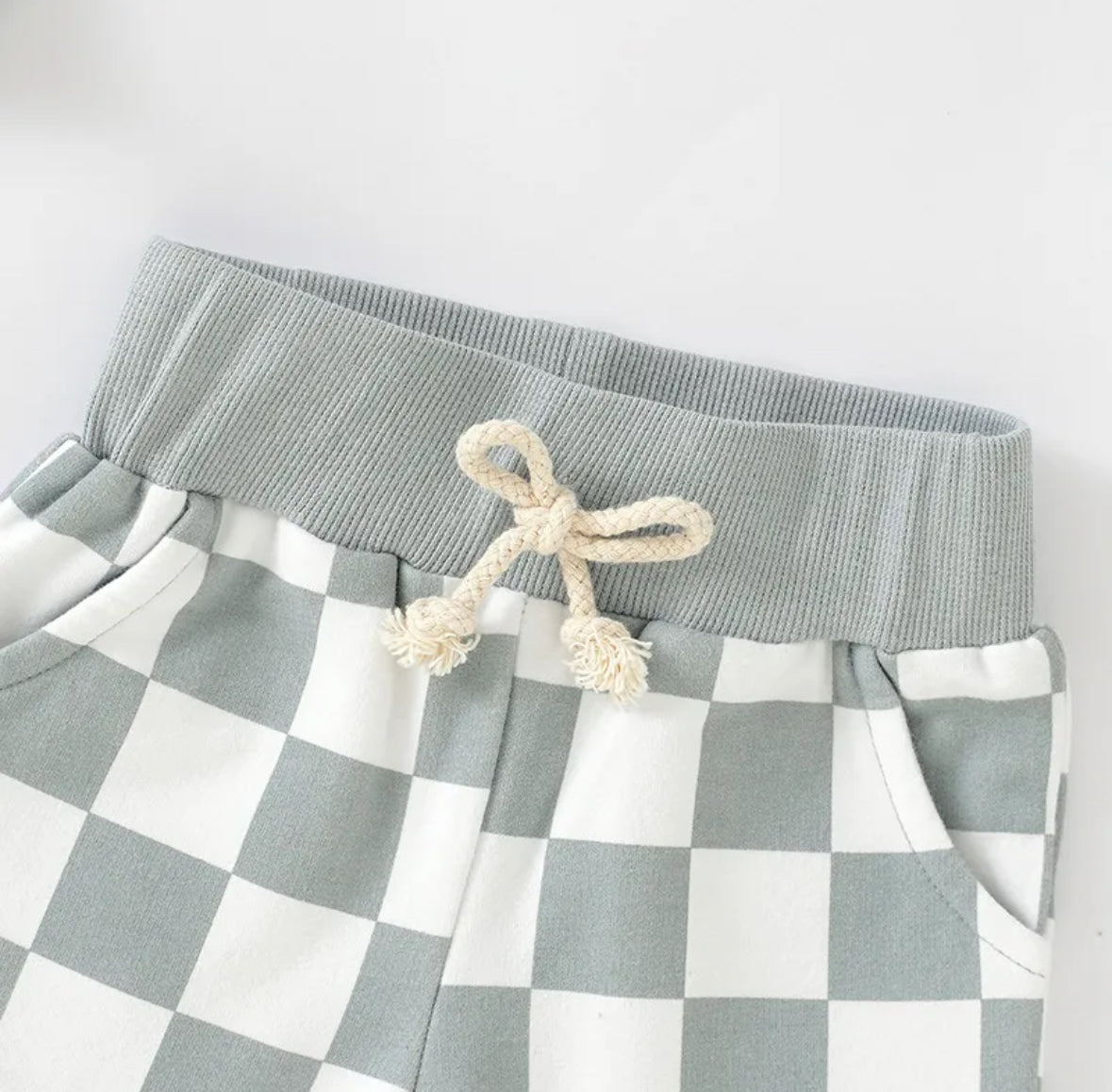 Checkered Jogger Pants