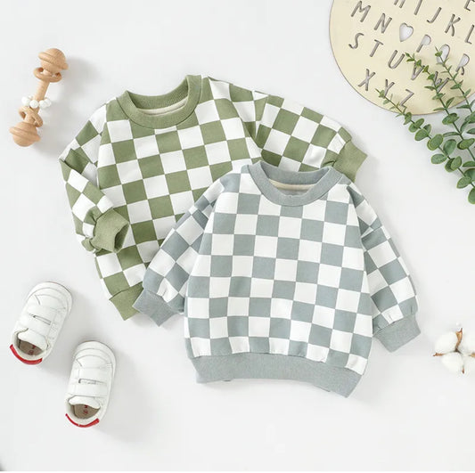 Checkered Sweater