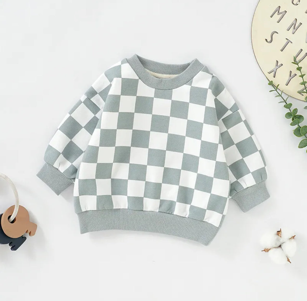 Checkered Sweater
