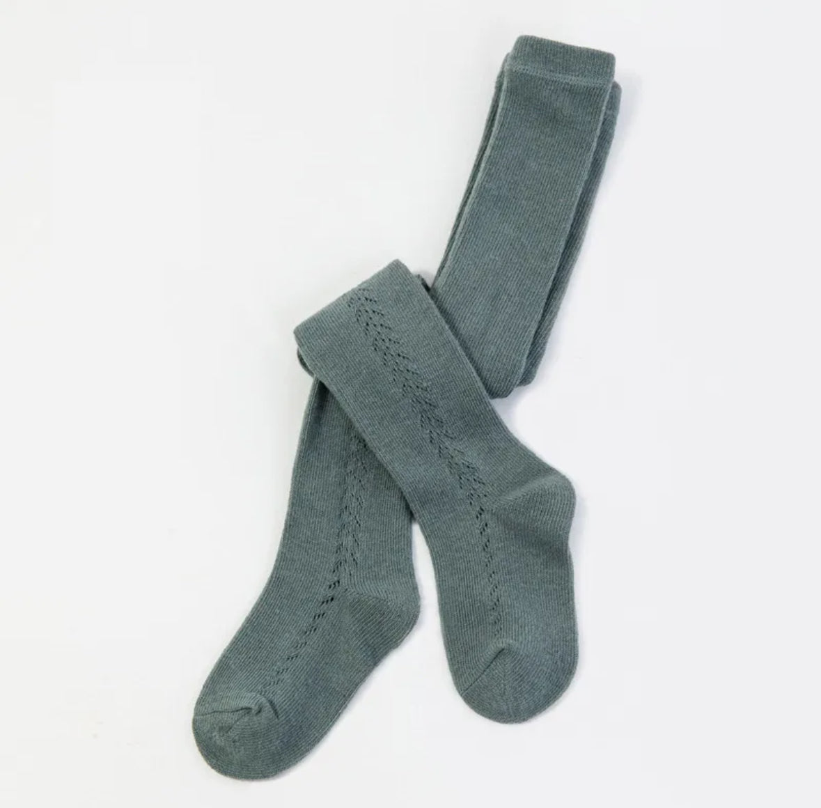 Pointelle Knit Tights